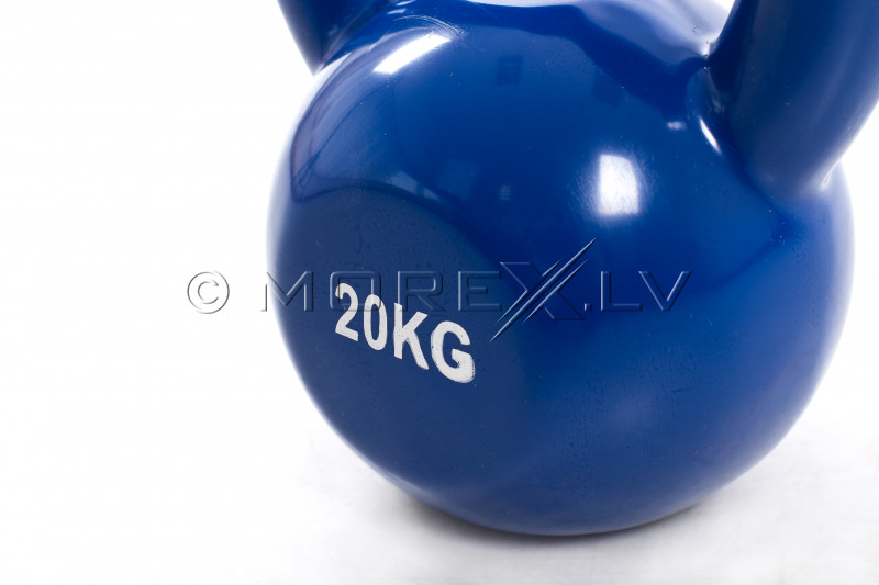 Vinüülkattega metallist sangpomm 20 kg