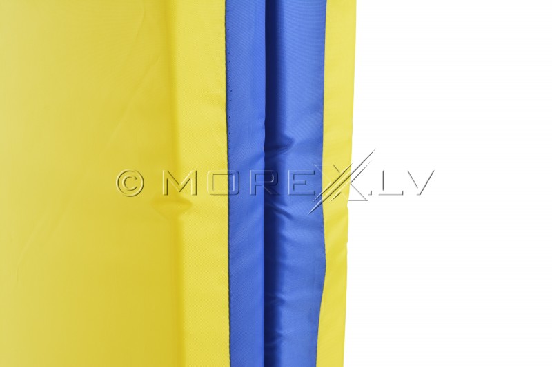 Sporta paklājs 66x160cm zili-dzeltens