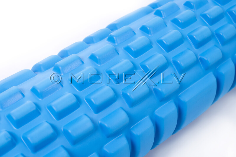 Massage Foam Roller Yoga Roller 14x62cm, sinine