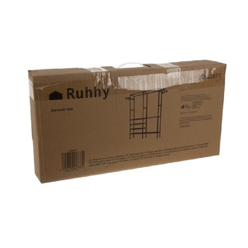 Riiulitega riideriiul, 173x36x10cm