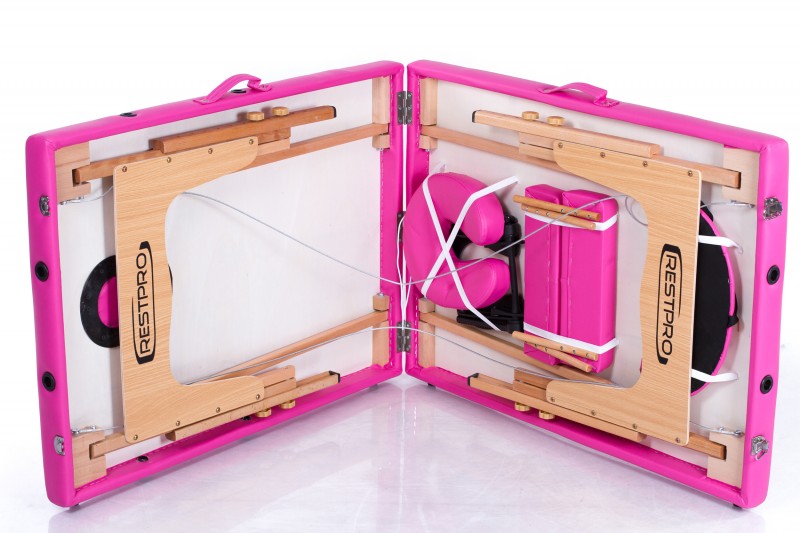 Kokkupandav massaažilaud RESTPRO® Classic 2 Pink