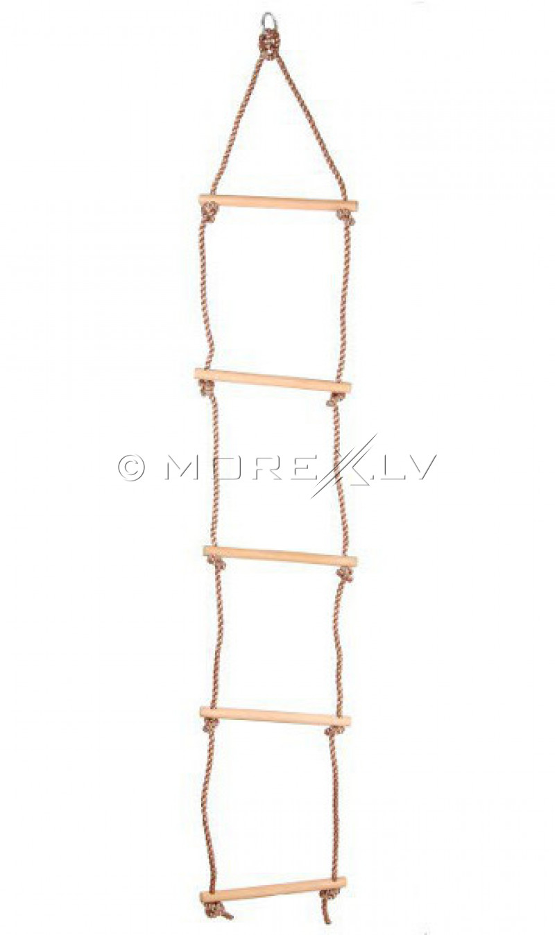 Rope ladder Just Fun "Wooden ", length 180 cm, 5 steps