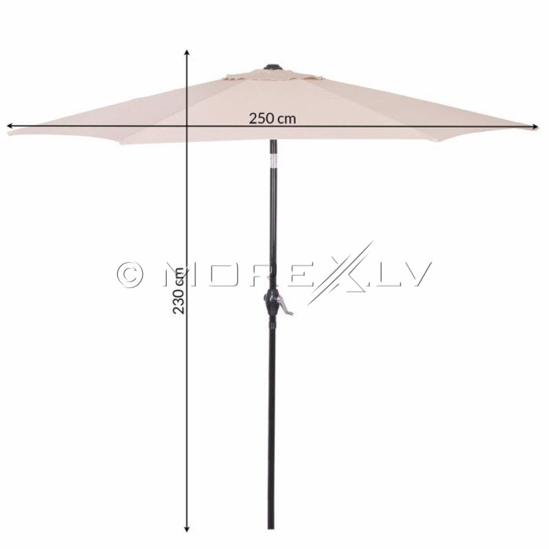 Sun protection umbrella 2.5 m