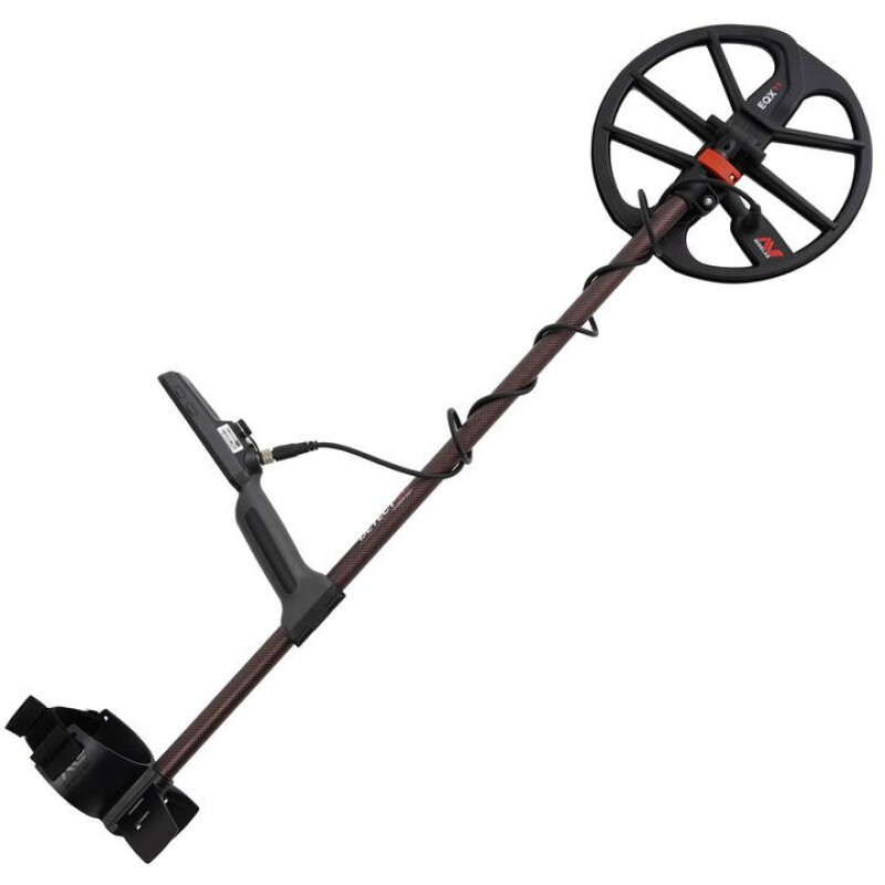 Detect-Ed Upper carbon shaft for detectors Equinox LS Red-Belly Black