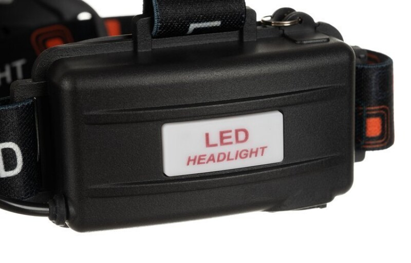 LED headlamp, 4 modes