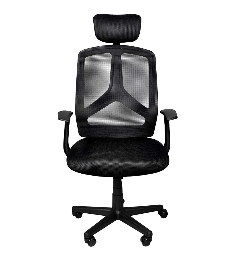 Эргономичное офисное кресло, чёрное (8981)