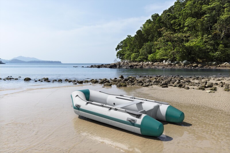 Надувная 5-местная лодка Bestway Sportboot-Set Mirovia Elite 330x162x44 см, 65049