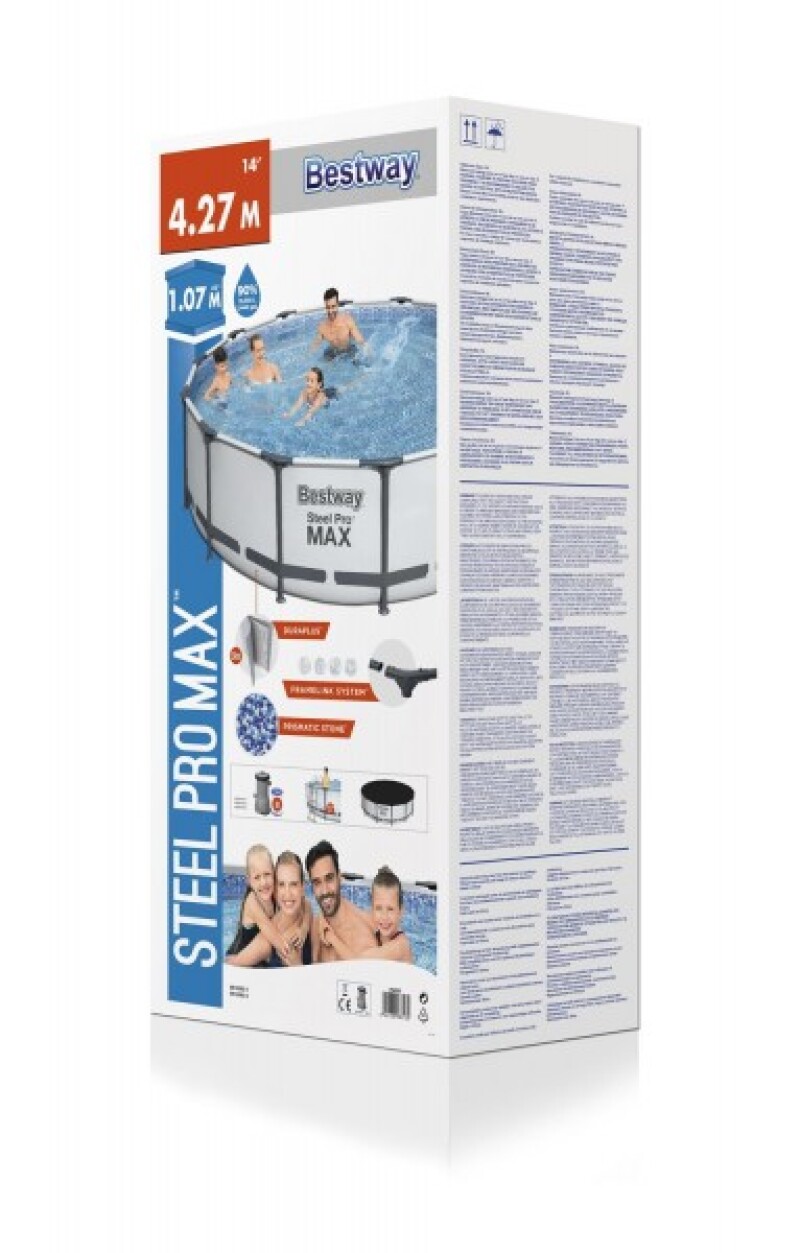 Karkassbassein Bestway 56950 Steel Pro Max Set 427x107 cm