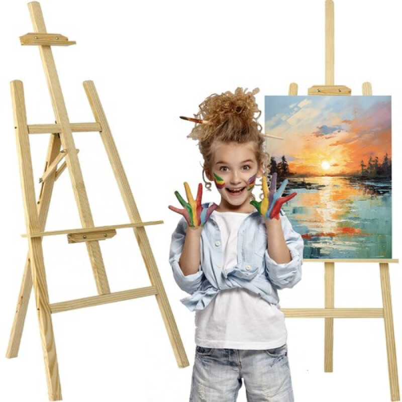 Molbert, joonistamisalus, 170x56x75cm