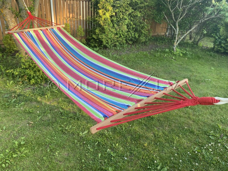 Hammock-garden swing 200x80 cm, multicolored