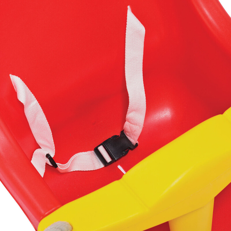 Toddler safety bar swing КВТ Luxe, yellow-red