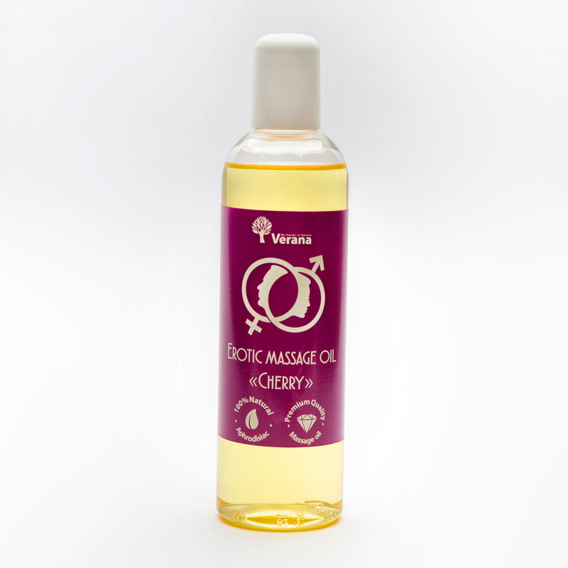 Erootiline massaažiõli Verana, Cherry 250 ml