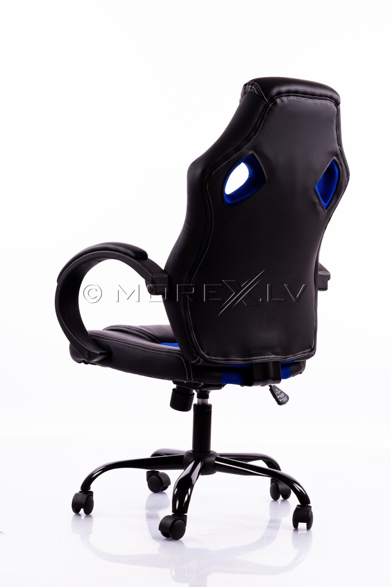 Игровое кресло черно-синее BM3005