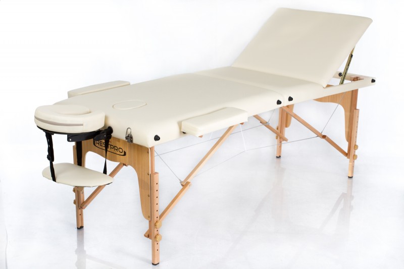 Kokkupandav massaažilaud RESTPRO® Classic-3 Cream