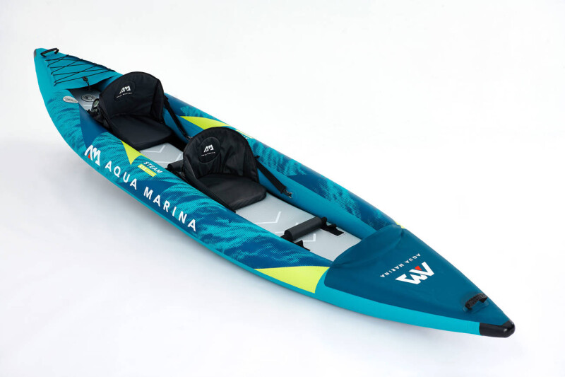 Двухместный надувной каяк Aqua Marina Steam 412x80 см ST-412