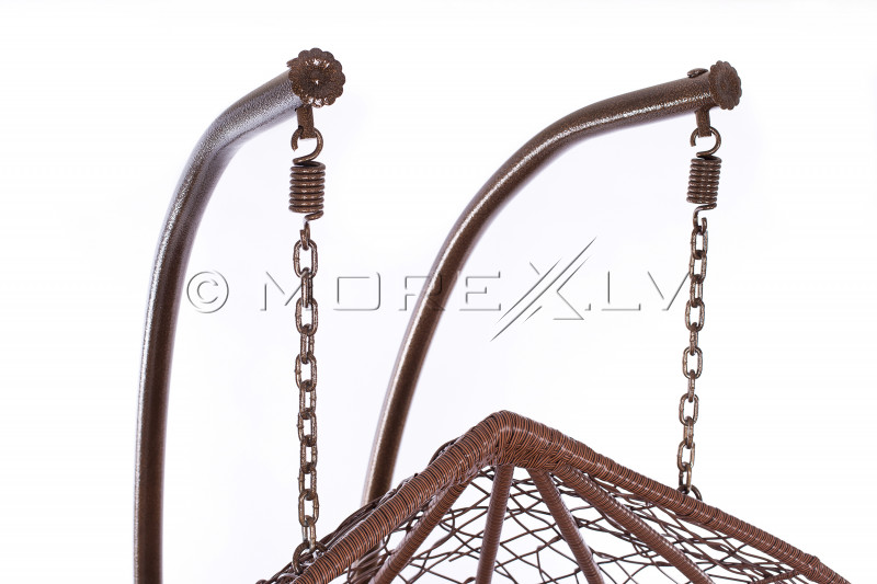 Double hanging egg chair 1144D, on tripod