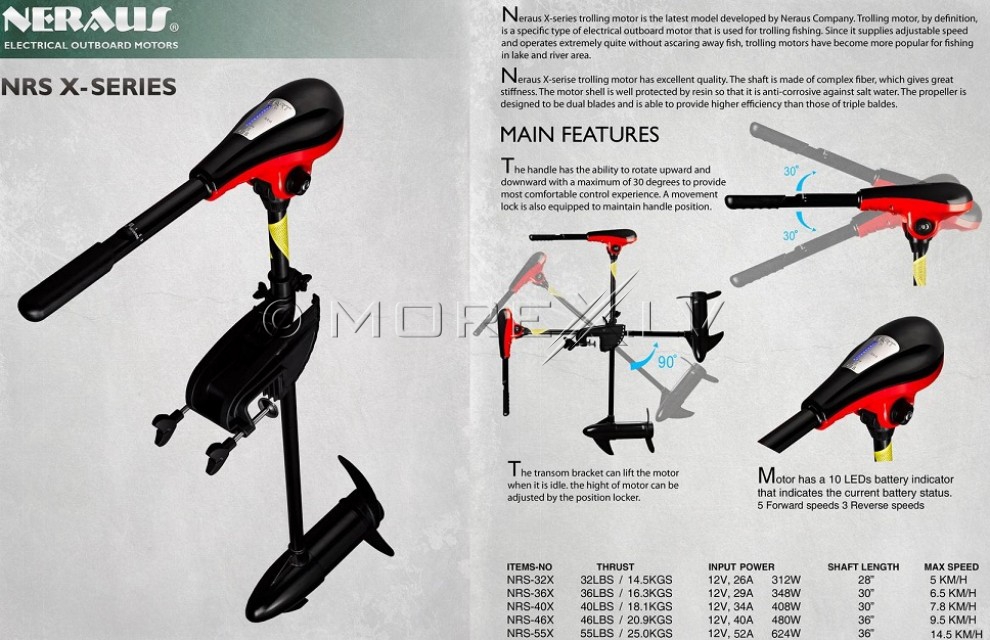 Intex MARINER 4 motor SET с Neraus NRS 36X