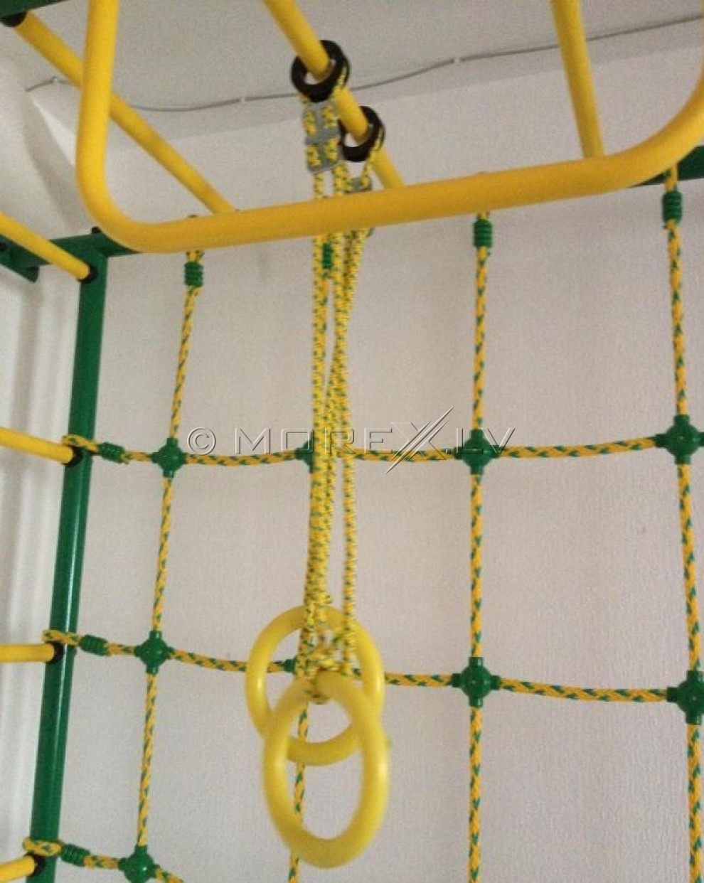 Sports complex Pioner-8 green-yellow (swedish wall)