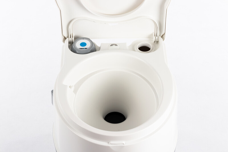 Thetford Porta Potti 565E Electric White Portable Toilet with Electric Flush