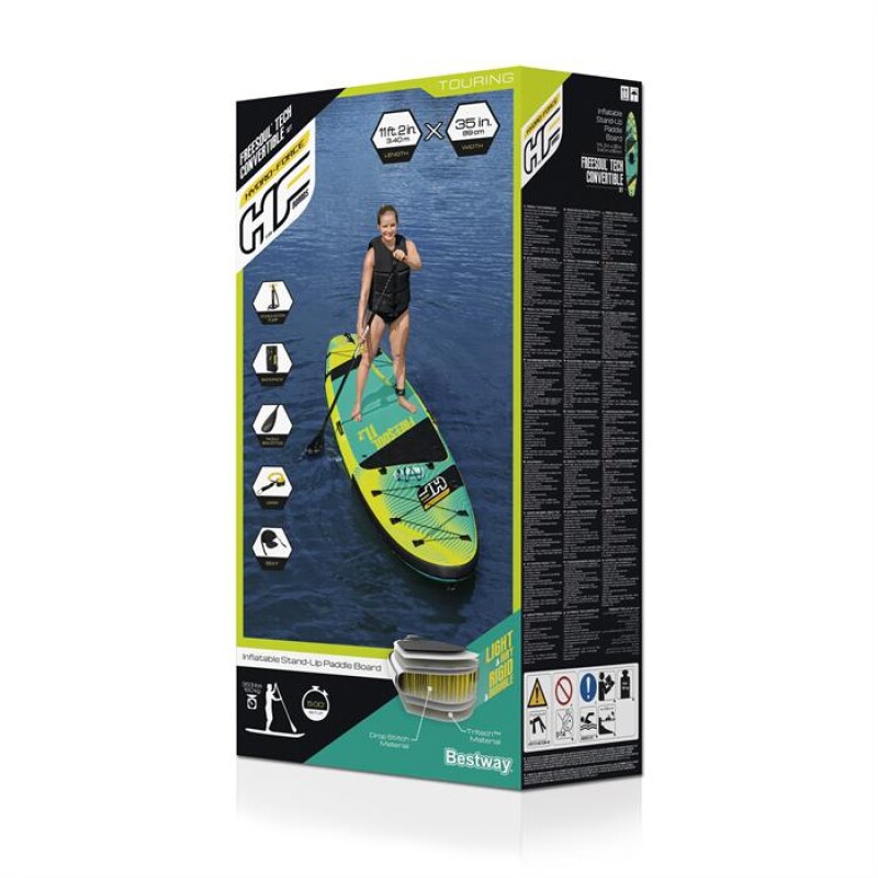 SUP laud Bestway Freesoul Tech Convertible 65310, 340x89x15 cm