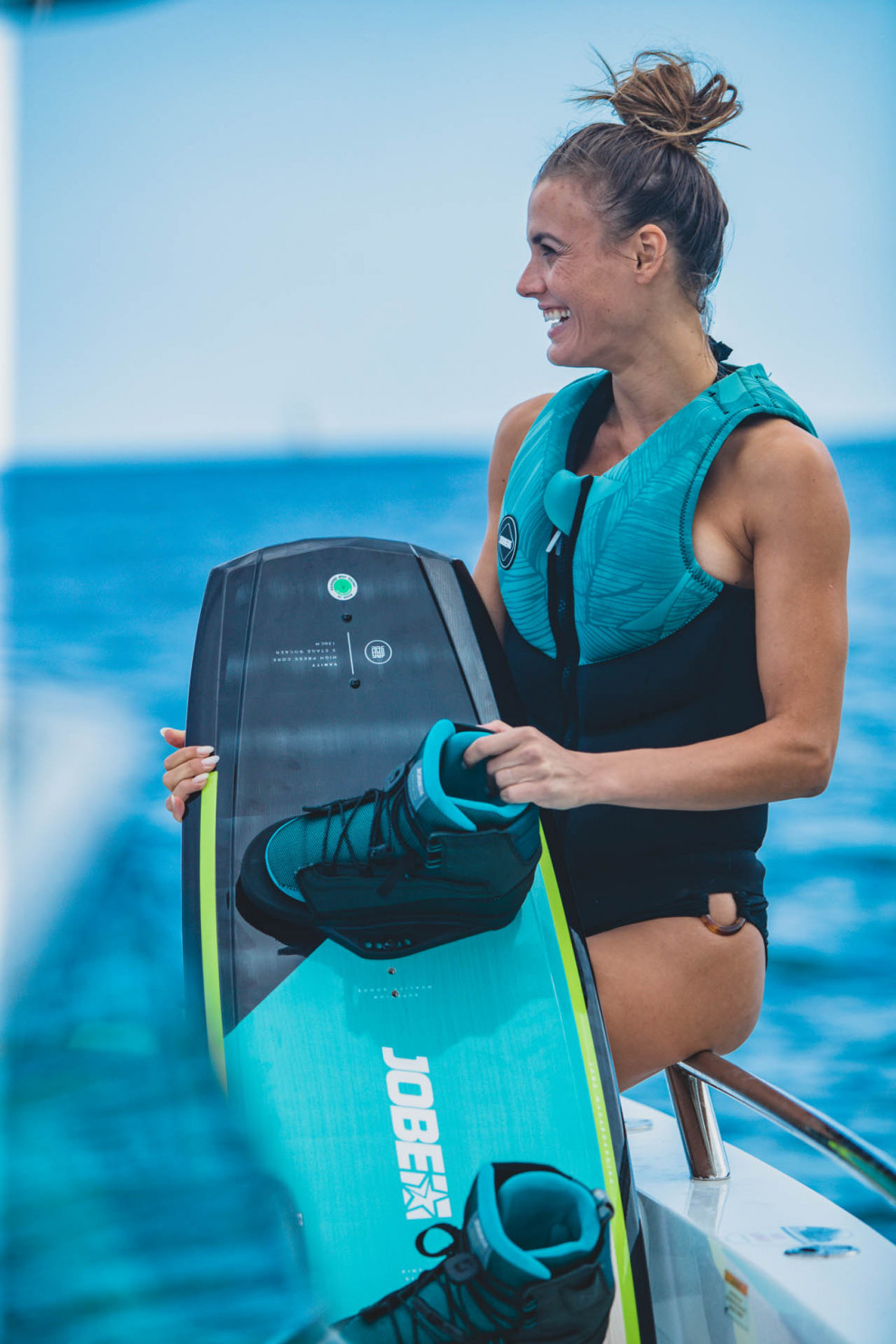 Jobe Fragment Life Vest Women Vintage Teal