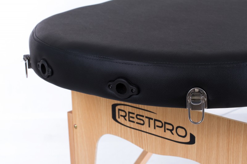 Kokkupandav massaažilaud RESTPRO® Classic Oval 2 Black