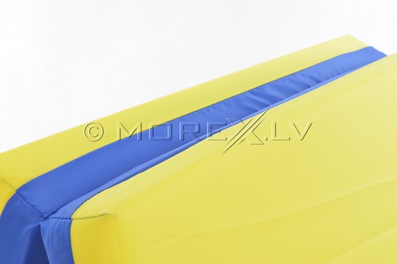Sporta paklājs 80x120cm zili-dzeltens
