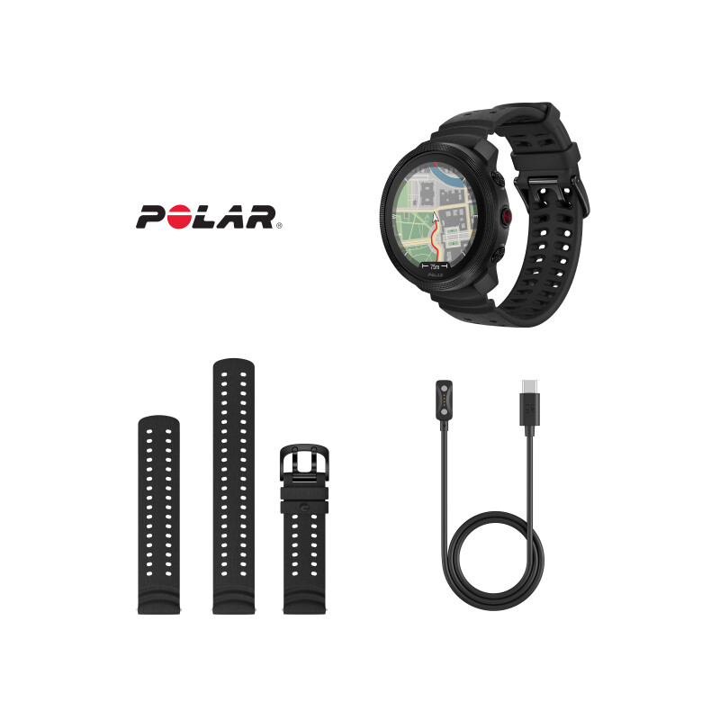 Spordikell POLAR VANTAGE M3 BLACK, S-L