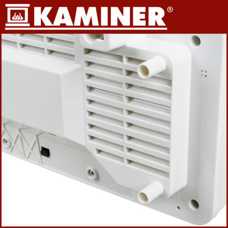 Seinale kinnitatav elektriradiaator 1000W / 2000W taimeriga, valge