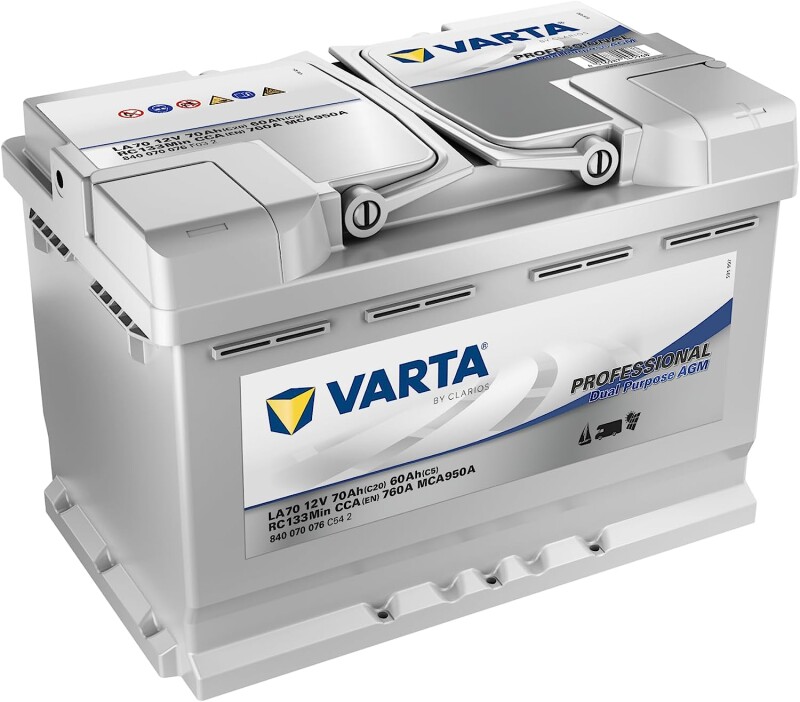 Jõuaku VARTA Professional AGM LA70 70Ah (20h)