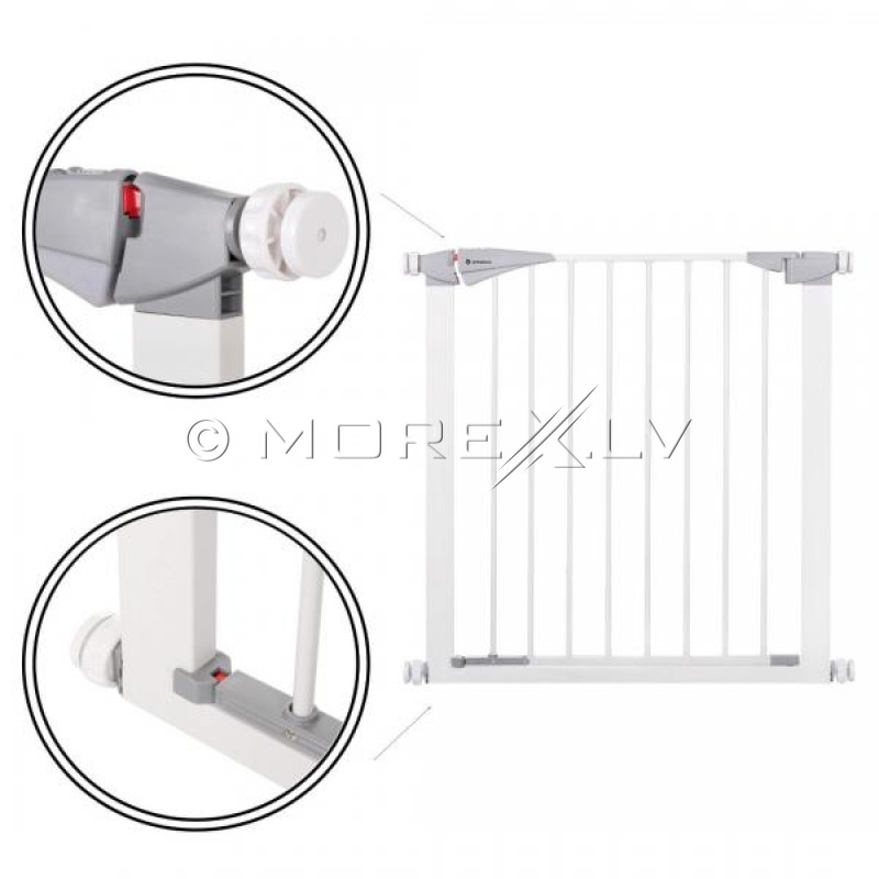Ворота безопасности для детей в проем 75-138 см (SG004-2X-SG004C)