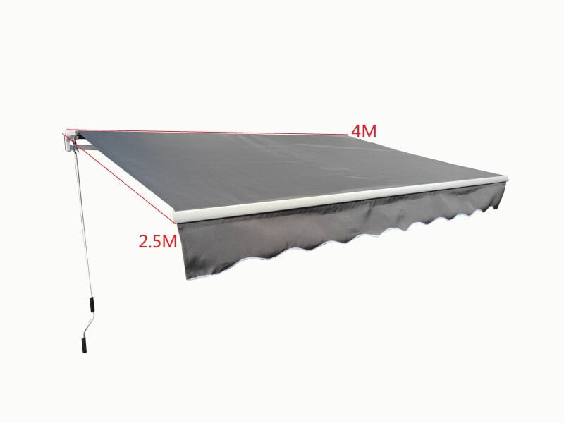 Väljatõmmatav terrassimarkiis varikatus 4x2.5 m, Hall