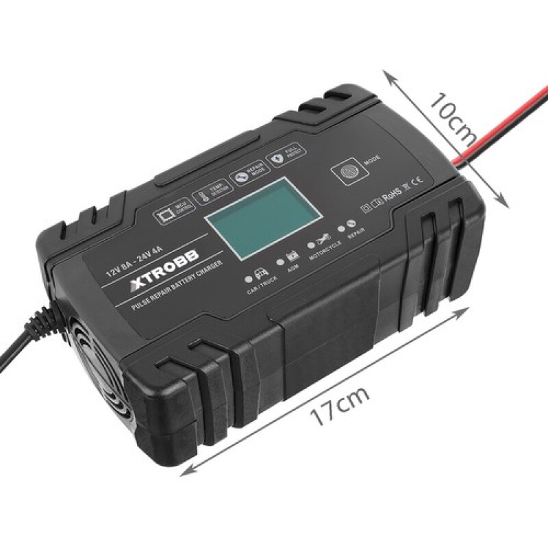 Автоматическое зарядное устройство XTROBB 12V 8A / 24V 4A