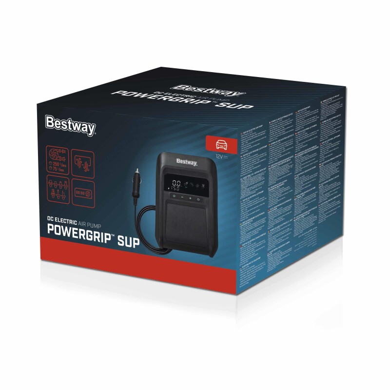Электрический SUP насос Bestway PowerGrip 12V 16psi