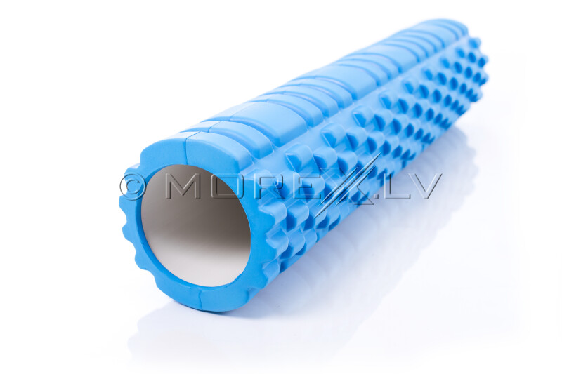 Massage Foam Roller Yoga Roller 14x62cm, sinine
