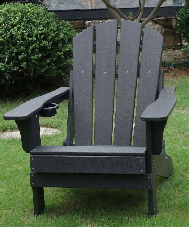 Adirondacki aiatool 84x74x90 cm, must