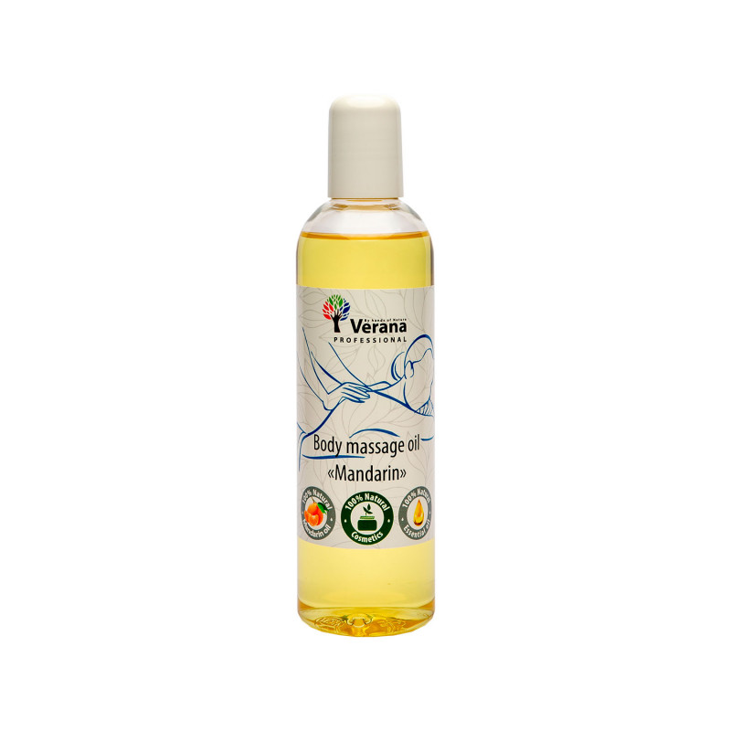 Body massage oil Verana Professional, Mandarin 250ml