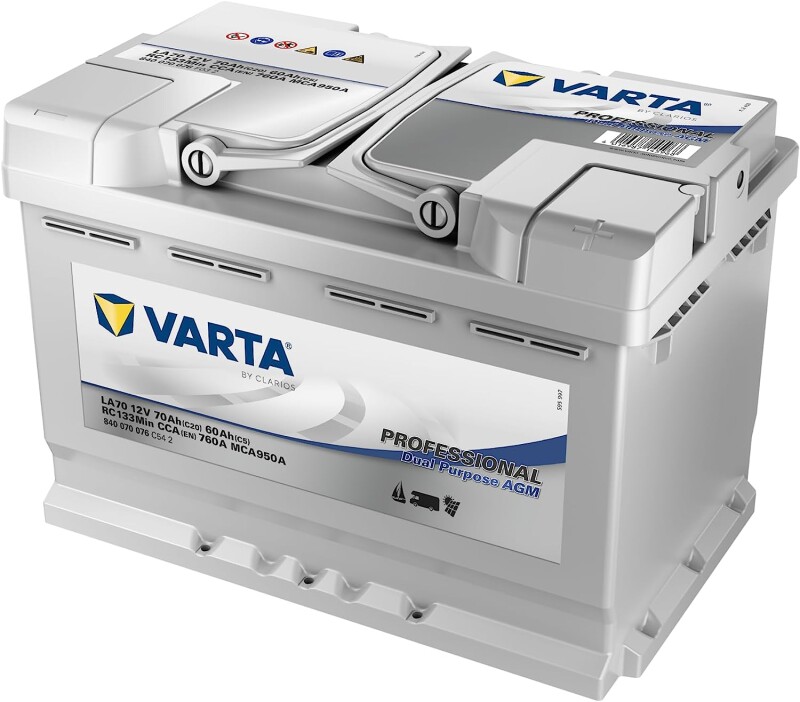 Jõuaku VARTA Professional AGM LA70 70Ah (20h)