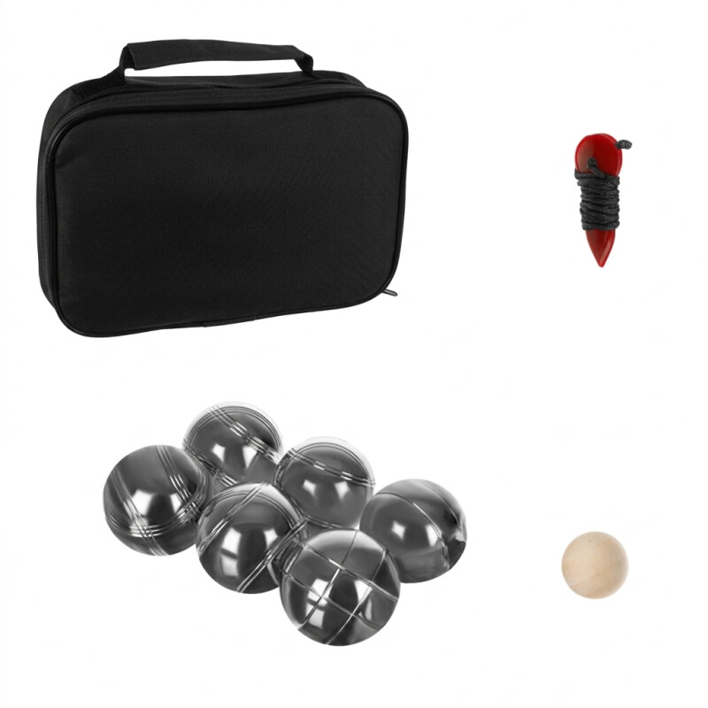 Petanque komplekt 6 palli ja kotiga (boccia)