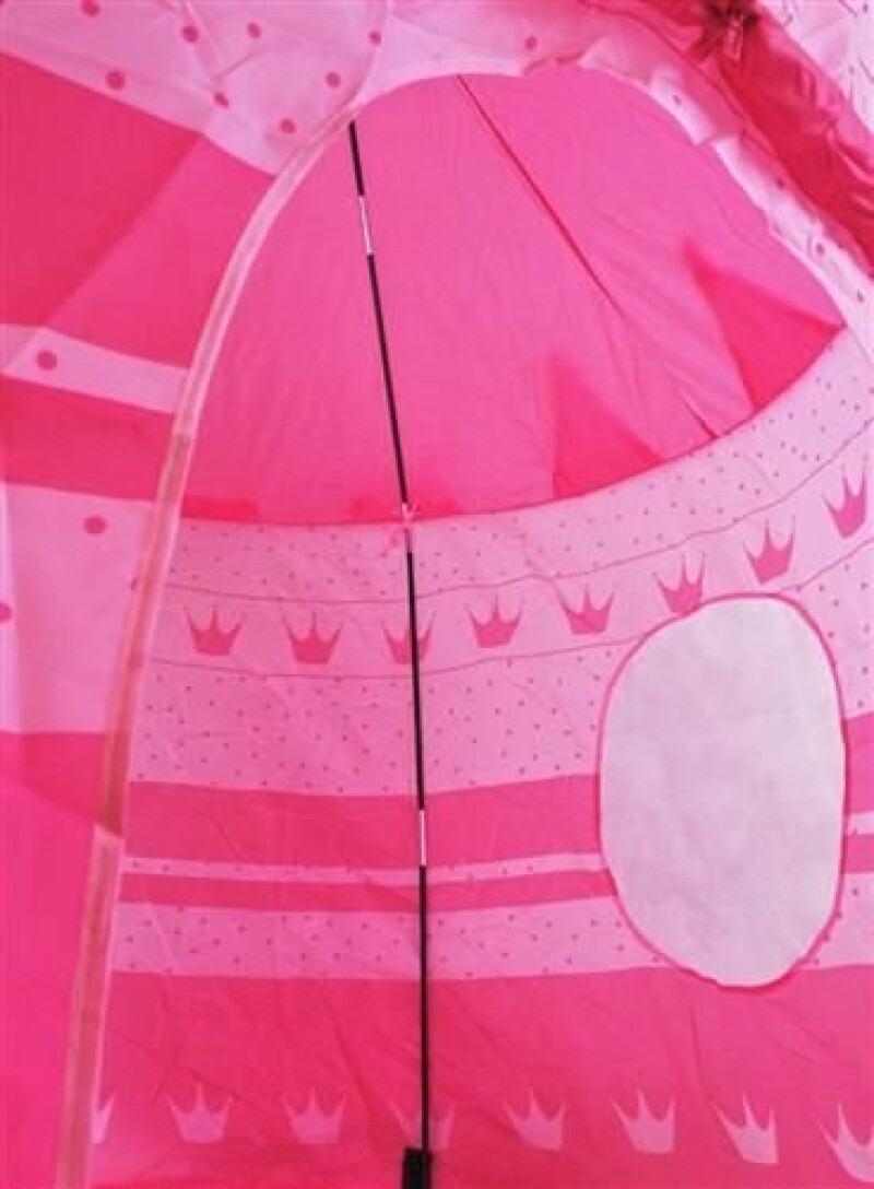Палатка-замок, розовая 105x105x135 cm