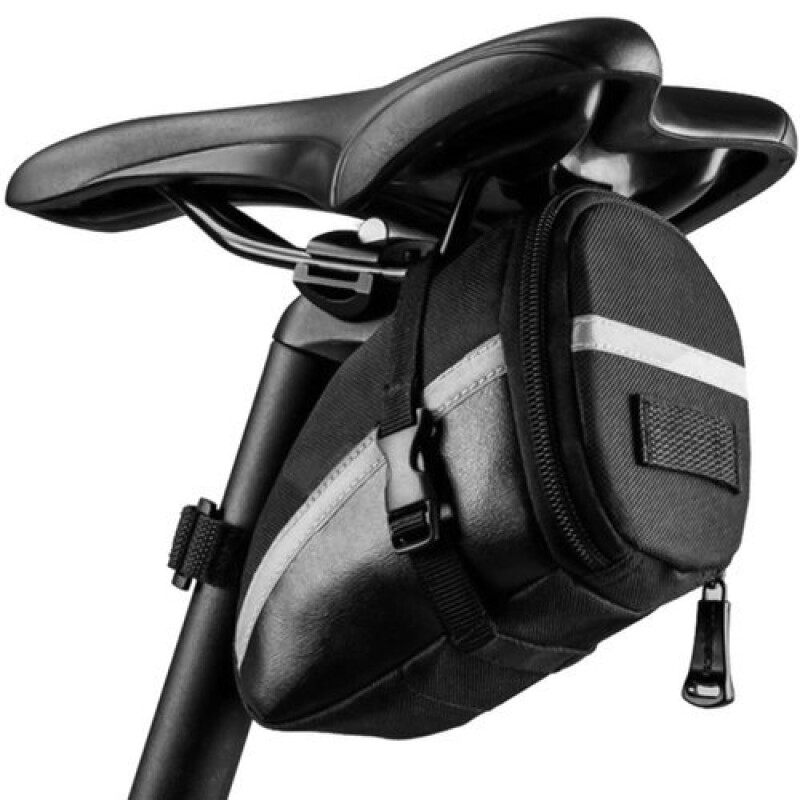 Bag for bicycle black, 14x9x11 cm
