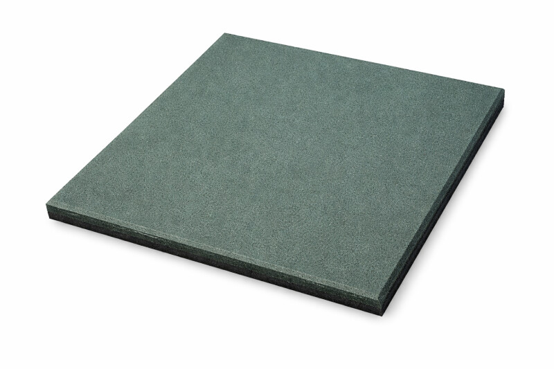 Kummist turvaplaat KBT 50×50×4,5 cm, roheline