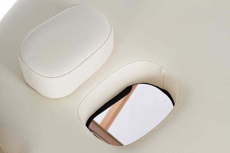 Kokkupandav massaažilaud RESTPRO® VIP OVAL 3 Cream