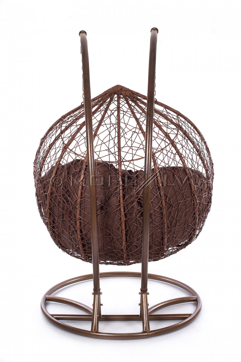 Double hanging egg chair 1144D, on tripod