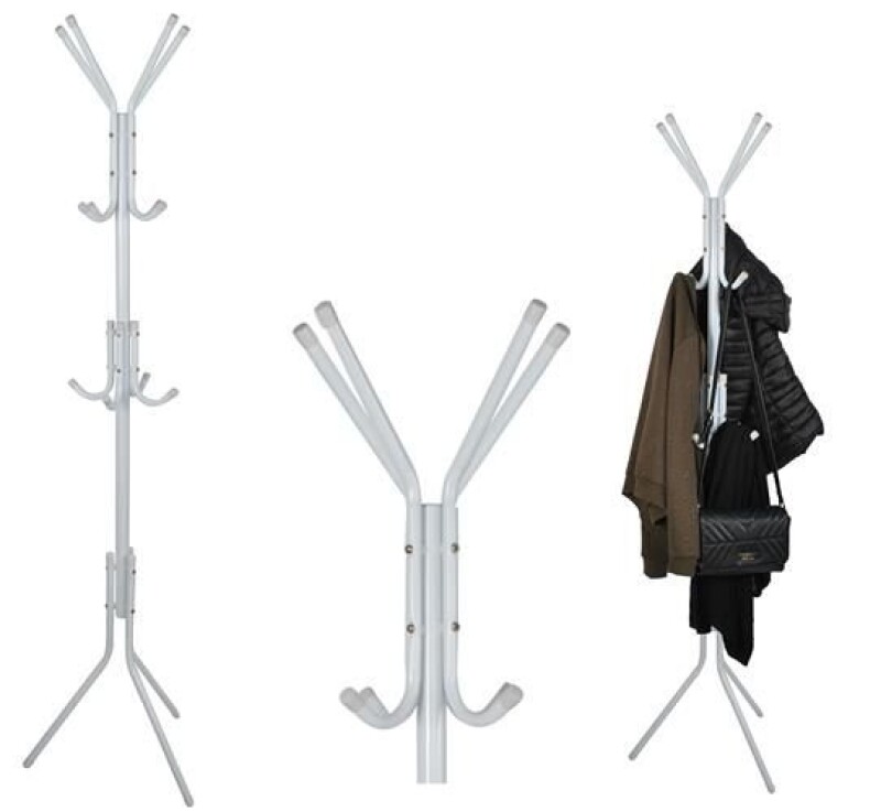 Floor clothes hanger, metal Ø 42 x H 175 cm