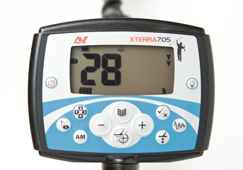 Metal detector Minelab X-Terra 705 (10,5" 7,5kHz)