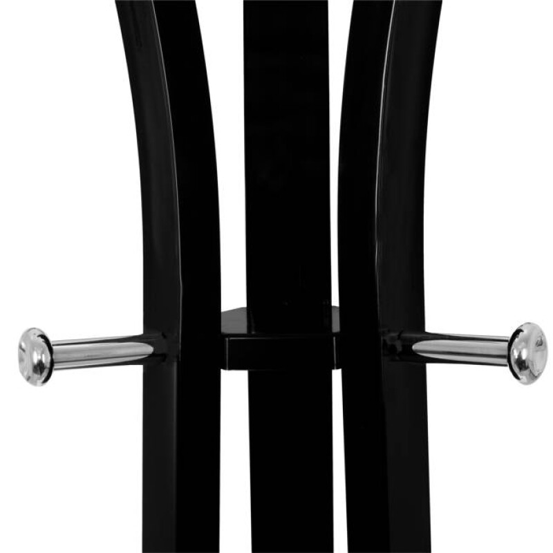 Floor clothes hanger, black Ø 51 x В 180 cm