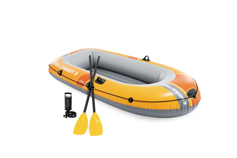 Täispuhutav paat Intex Challenger 2 set 236x114x41 cm, 66312