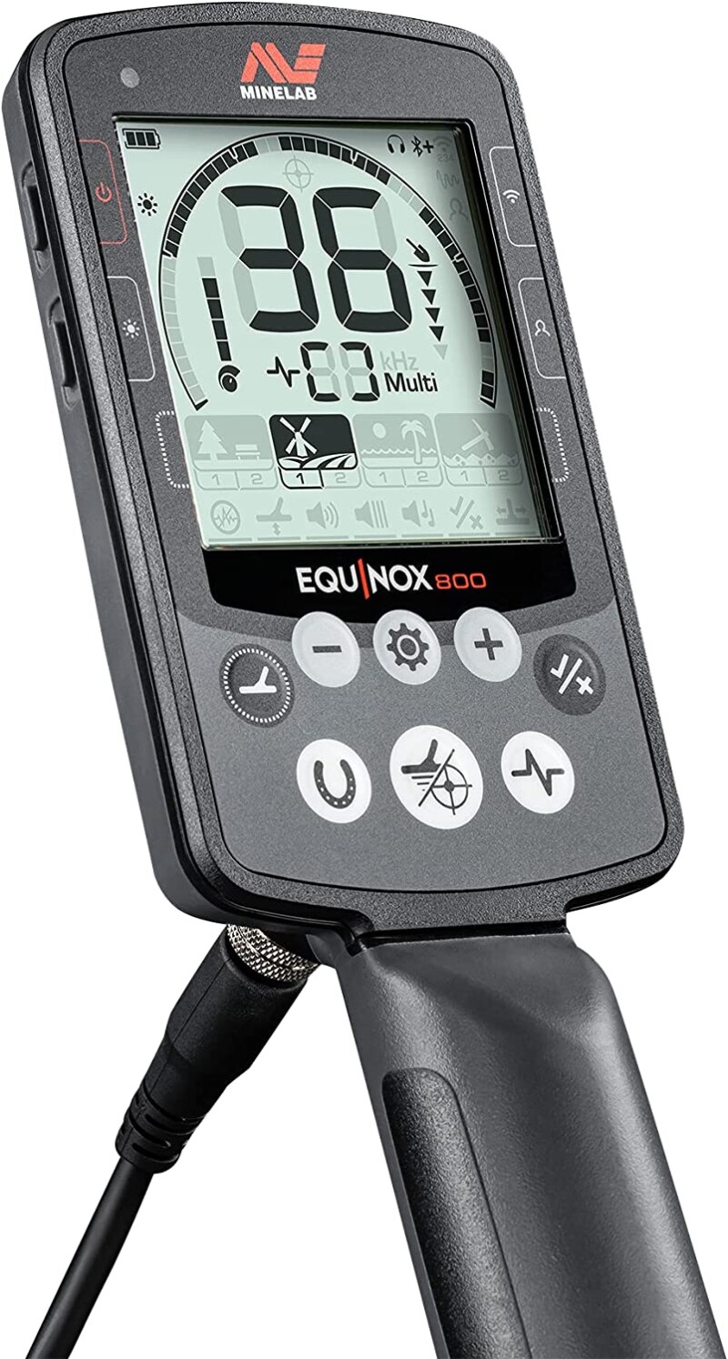 Minelab EQUINOX 800 Metal Detector + GIFT: Waterproof Search Coil 6" Equinox