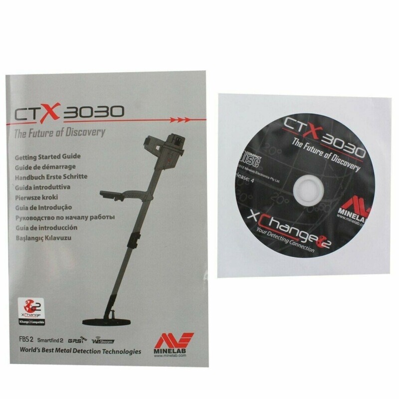 Металлодетектор Minelab CTX3030 + ПОДАРОК:CTX 3030 17" и 6" Double-D КАТУШКИ